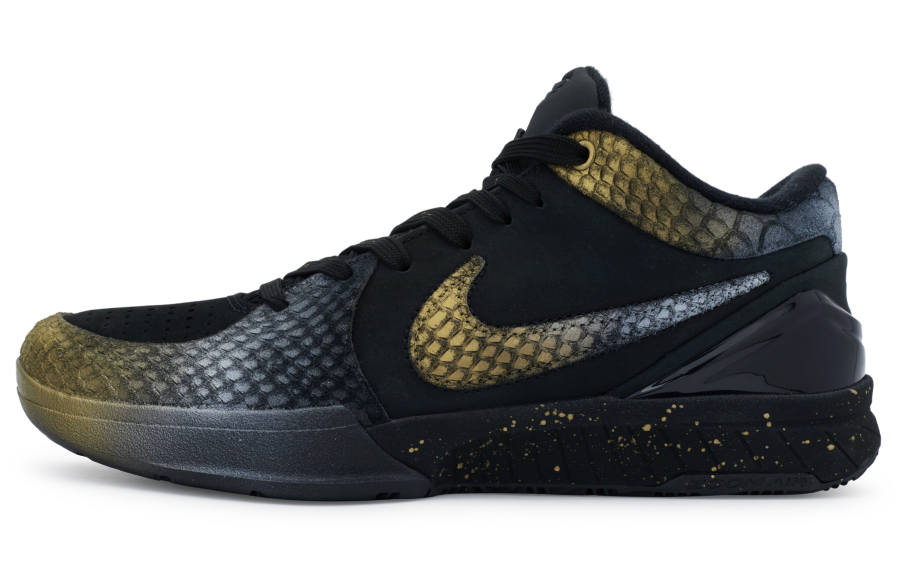 Nike Nike Zoom Kobe 4 811 Manufacturing, The Struggle For Rights Cushioning Mid top Basketball Shoes Unisex