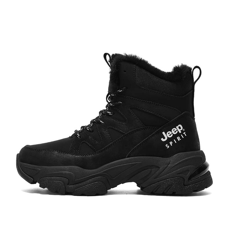 JEEP SPIRIT Waterproof Abrasion Resistant Waterproof And Wear resistant Short Snow Boots Women's