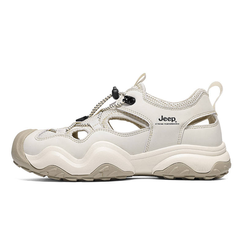 Jeep River Trekking Shoes Men's Sand