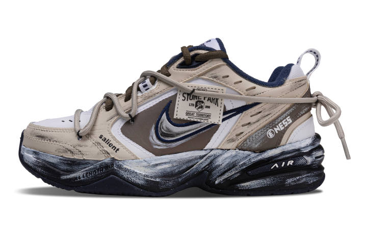 Nike Nike Air Monarch 4 Coffee Mocha Low top Chunky Sneakers Men's Brown