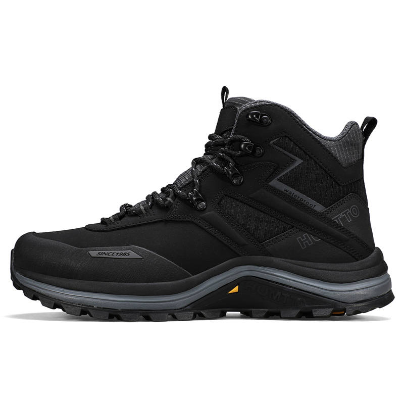 HUMTTO Cushioning Slip Resistant Abrasion Resistant High top Mountaineering Shoes Men's