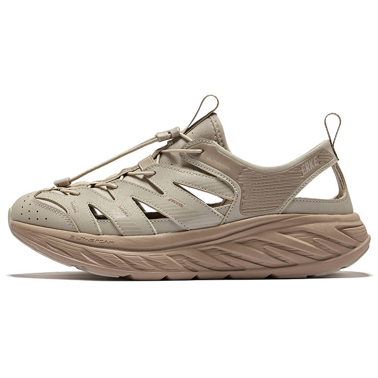 Erke Green Creek River Trekking Shoes Men's Beige