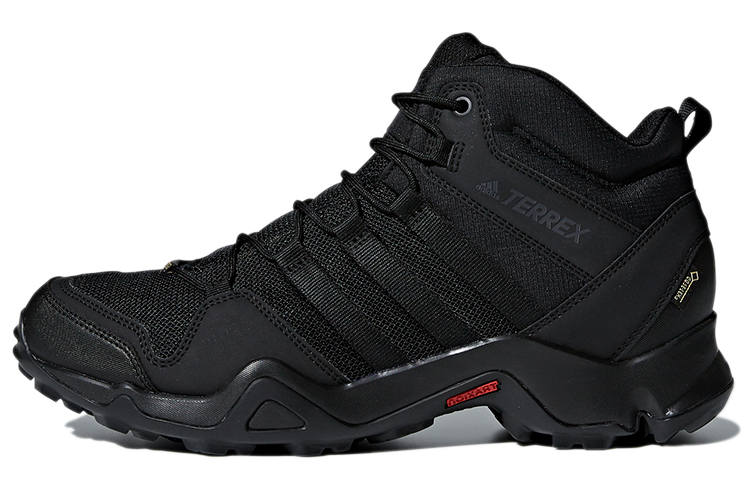 Adidas Adidas Terrex Ax2r Mid Gore Te Abrasion Resistant Abrasion Resistant Mid top Hiking Shoes Men's Black