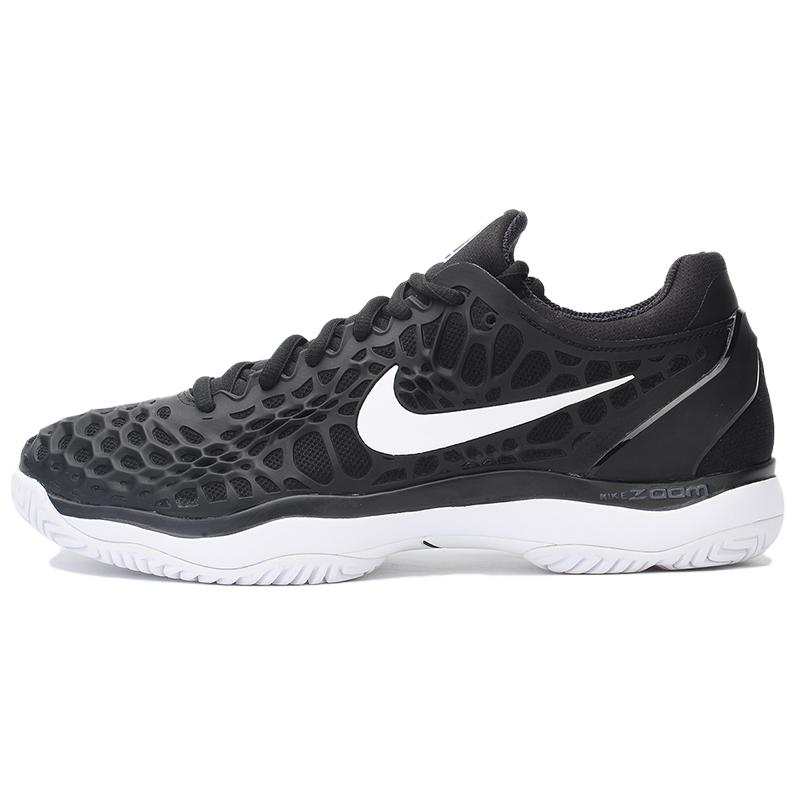 Nike Nike Zoom Cage 3 Air HC Slip Resistant Abrasion Resistant Low top Tennis Shoes Men's Black White