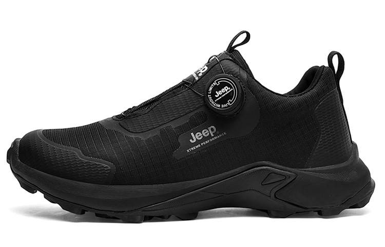 Jeep Low top Outdoor Shoes Men's Black