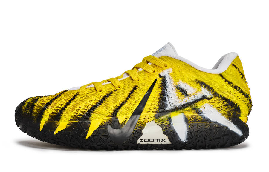 Nike Nike Ja Morant 3 811 Manufacturing, Golden Radiance Shadow Cushioning Abrasion Resistant Cushioning, Wear Resistant
