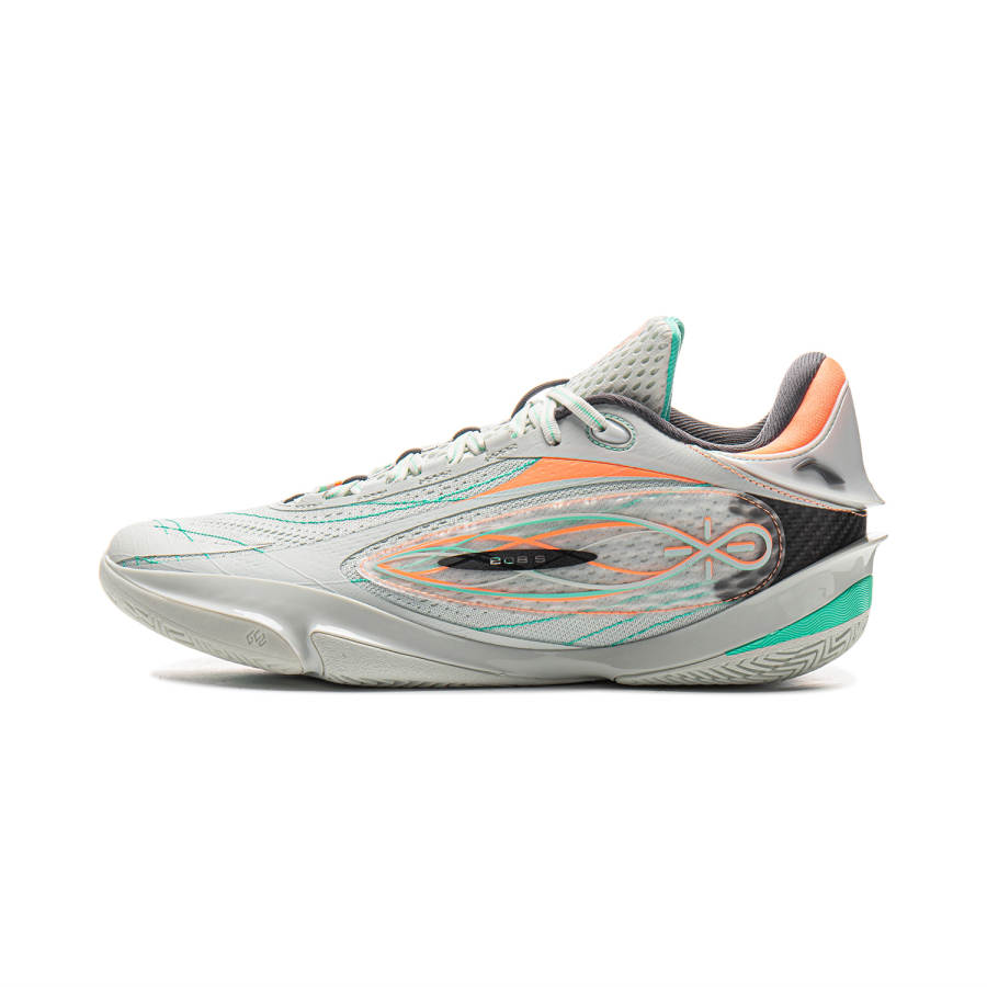 Li-Ning Li Ning Wade 808 5 ULTRA Cushioning Support Rebound Low top Basketball Shoes Men's Frost White