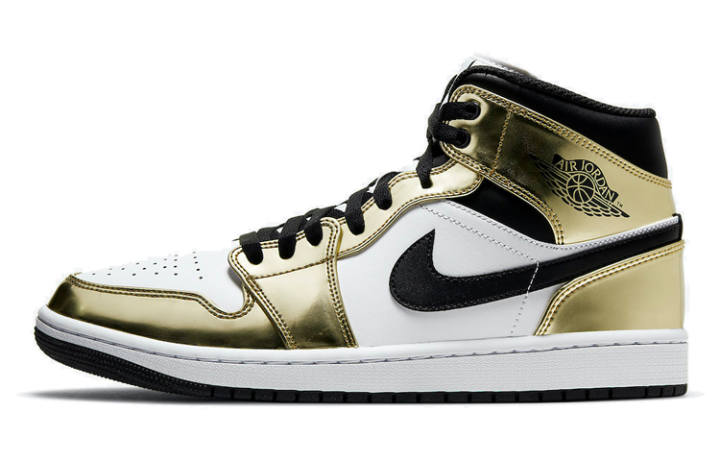 Jordan Air Jordan 1 Mid Se 'Metallic Gold'