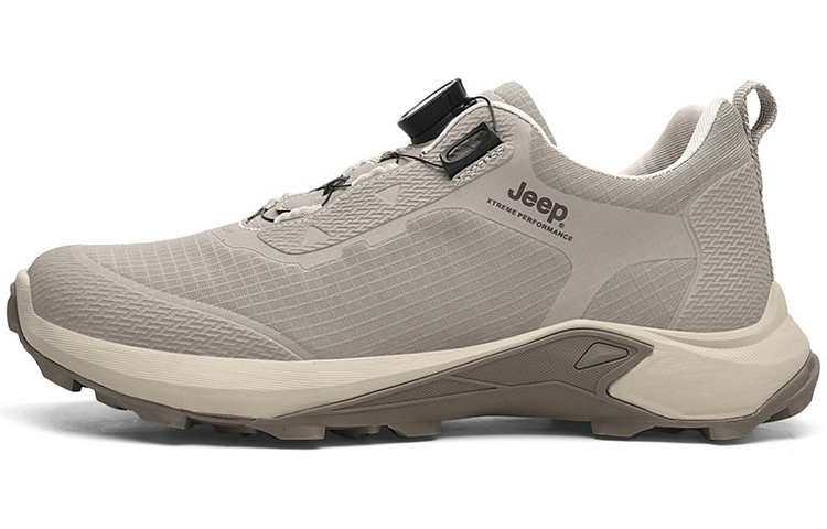 Jeep Mountaineering & Hiking Shoes Men's Low Top Sand
