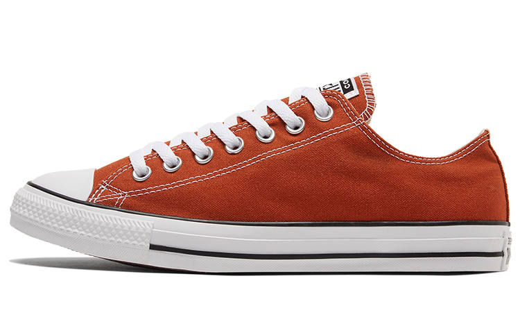 Converse Chuck Taylor All Star Abrasion Resistant Abrasion Resistant Low top Canvas Shoes Unisex Brown Red