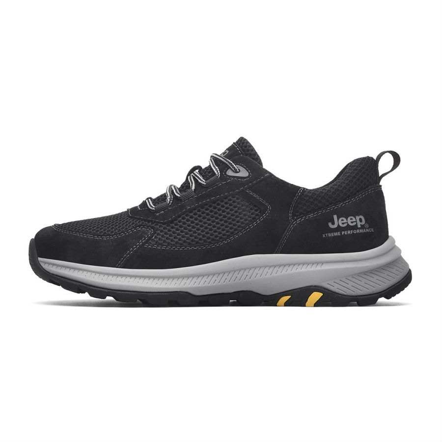 Jeep Mountaineering & Hiking Shoes Men's Low Top Sand/Gray/Black
