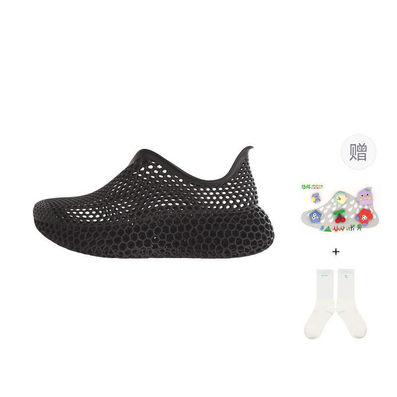 STARAY STARAY Flex 3D Printing Camping Shoes Spring Summer, Clogs Unisex Black