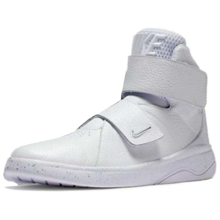 Nike Nike Marxman Prm Slip Resistant Abrasion Resistant High top Basketball Shoes Unisex White