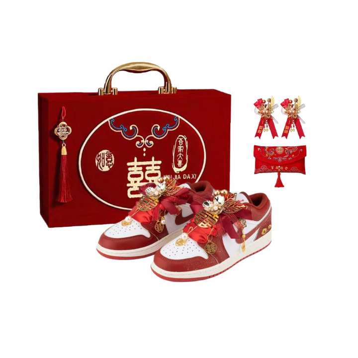 Jordan Jordan Air Jordan 1 Copernicus Creation, Bonded For Life Lightweight Low top Basketball Shoes Unisex Red