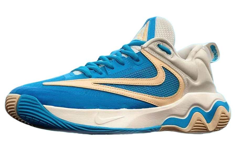 Nike Nike Giannis Immortality 3 Letter Bro Abrasion Resistant Breathable Low top Basketball Shoes Men's Blue White