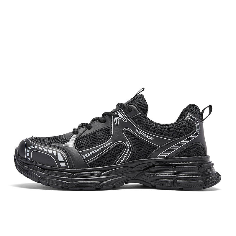 WARRIOR WARRIOR Chunky Sneakers Unisex Low Top Black