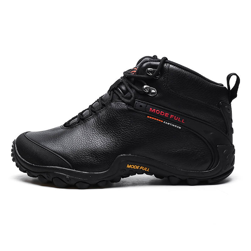 MODE FULL Mountaineering & Hiking Shoes Men's High Top Black