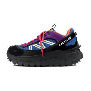 CJZKYUHU Slip Resistant, Abrasion Resistant, Breathable, Height Increasing Low top Hiking Shoes Unisex Purple