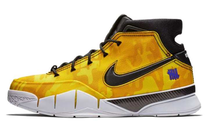 Nike Nike Kobe 1 Protro Undefeated Yellow Camo La Brea