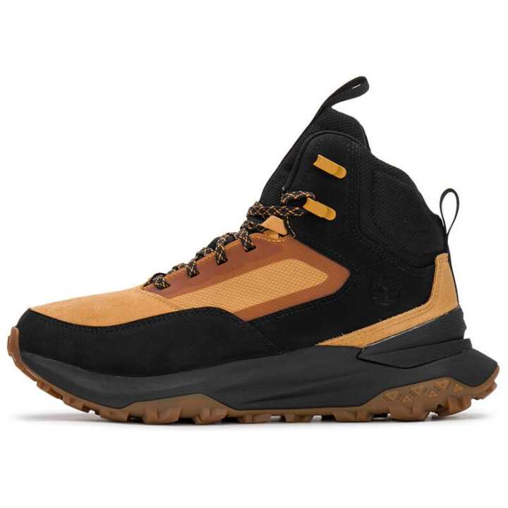 Timberland Timberland Abrasion Resistant High top Hiking Shoes Men's Yellow Black