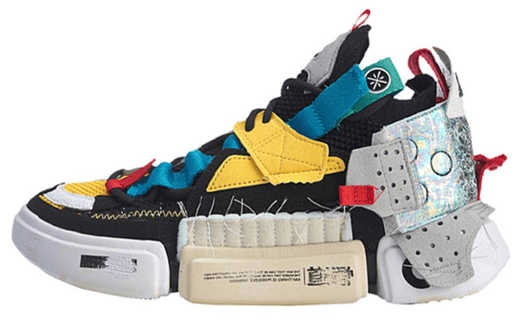 Li-Ning Li Ning Essence 2 SAMPLE For BALE Slip Resistant Lightweight Non slip Lightweight Mid top Vintage Basketball Shoes