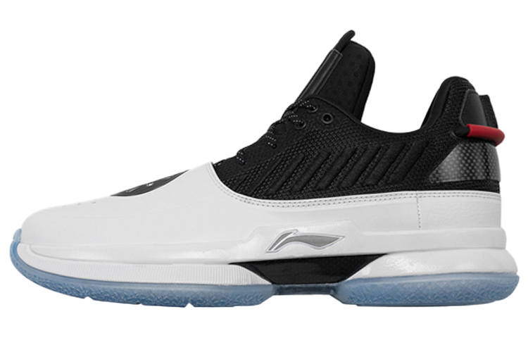 Li-Ning Li Ning WOW 7 Way Of Wade 7 Announcement Abrasion Resistant Breathable Low top Basketball Shoes Men's Black White