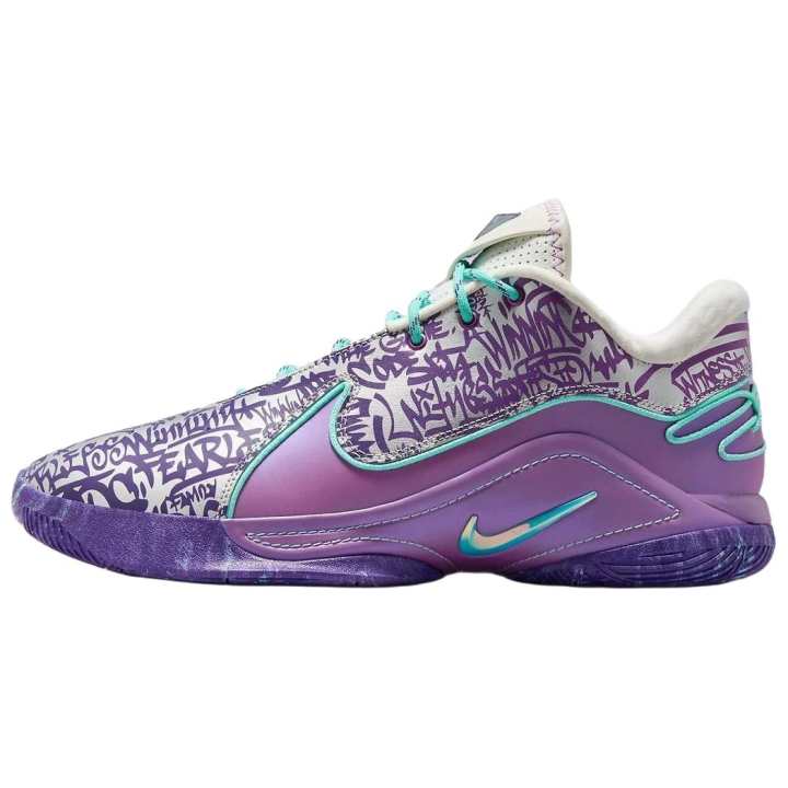 Nike Nike LeBron 22 Low top Basketball Shoes Men's Beige Purple