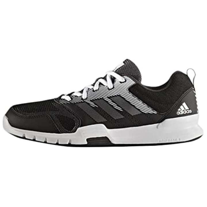 Adidas Adidas Essential Comfortable Abrasion Resistant Low top Training Shoes Men's Black