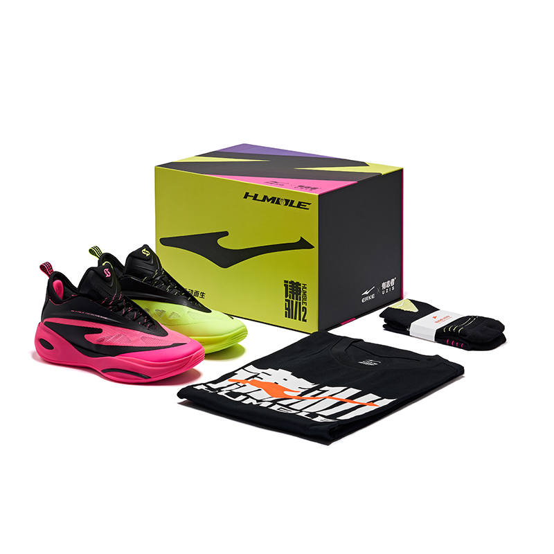 Erke UZIS x Erke Humble 2.0 Cushioning Slip Resistant Anti Rollover Cushioning Slip Resistant Anti Rollover Low top