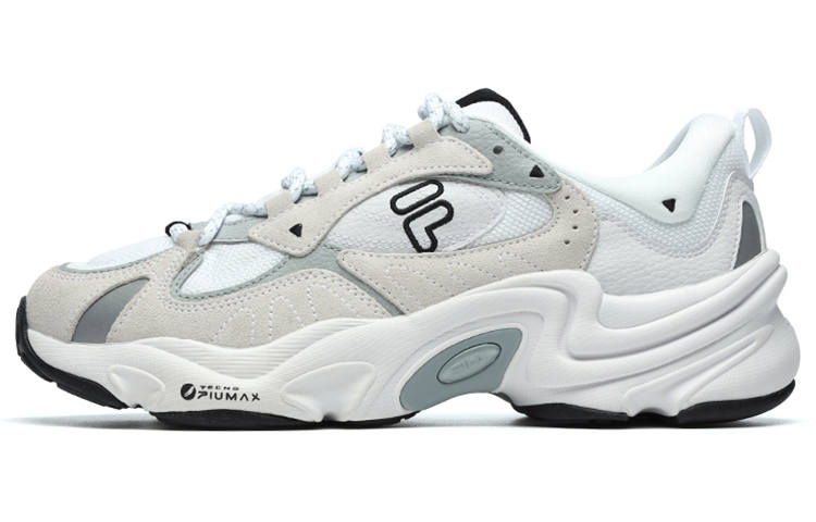 FILA FUSION Textile, Synthetic Leather Low top Chunky Sneakers Men's FILA White