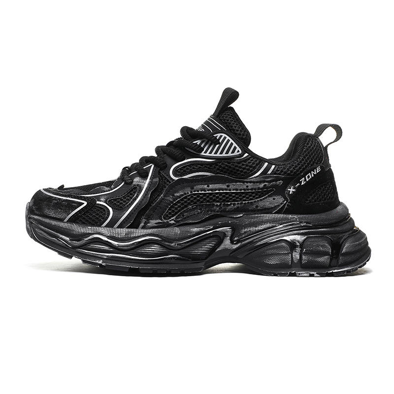 X-ZONE X ZONE Slip Resistant, Abrasion Resistant, Coverage Height Increasing Low top Vintage Chunky Sneakers Men's