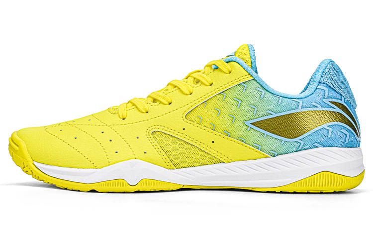 Li-Ning Li Ning Table Tennis Collection Training Low top Table Tennis Shoes Unisex Yellow