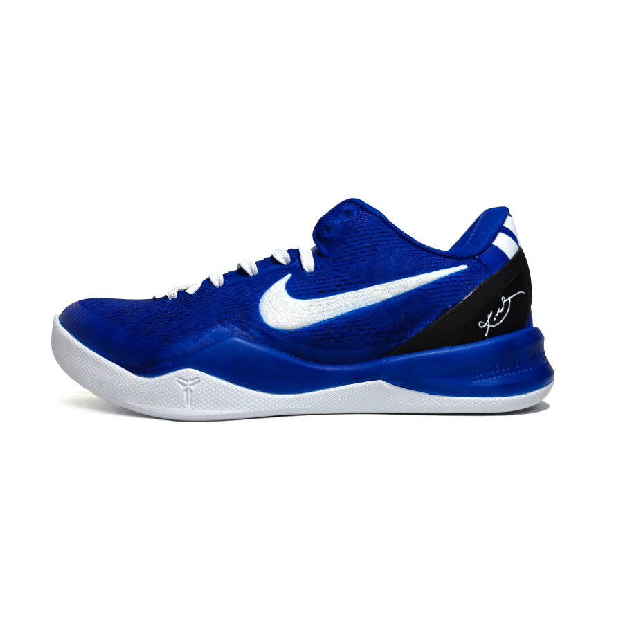 Nike Nike Kobe 8 Basketball Shoes Unisex Low Top Blue/White