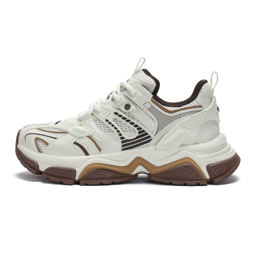 JEEP SPIRIT Low top Chunky Sneakers Men's Shuffle White