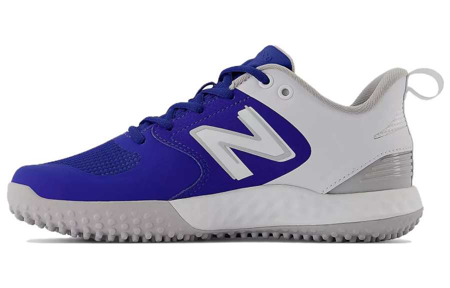 New Balance New Balance NB Fresh Foam Velo V3 Trainer Textile, Leather Low top Softball Shoes Women's Blue White