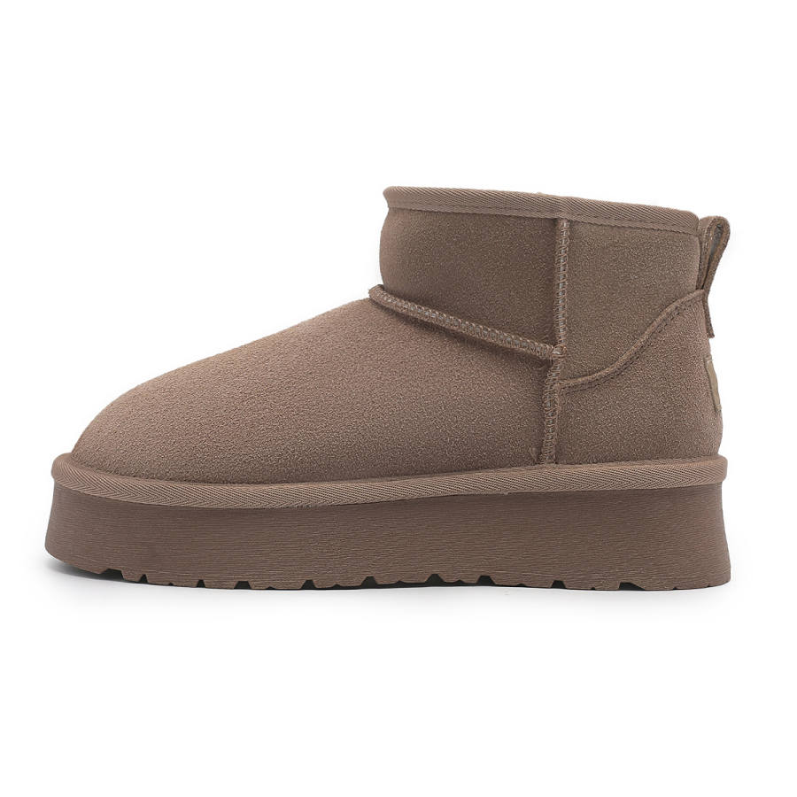 DEERWAY DEERWAY Short Snow Boots Women's Khaki