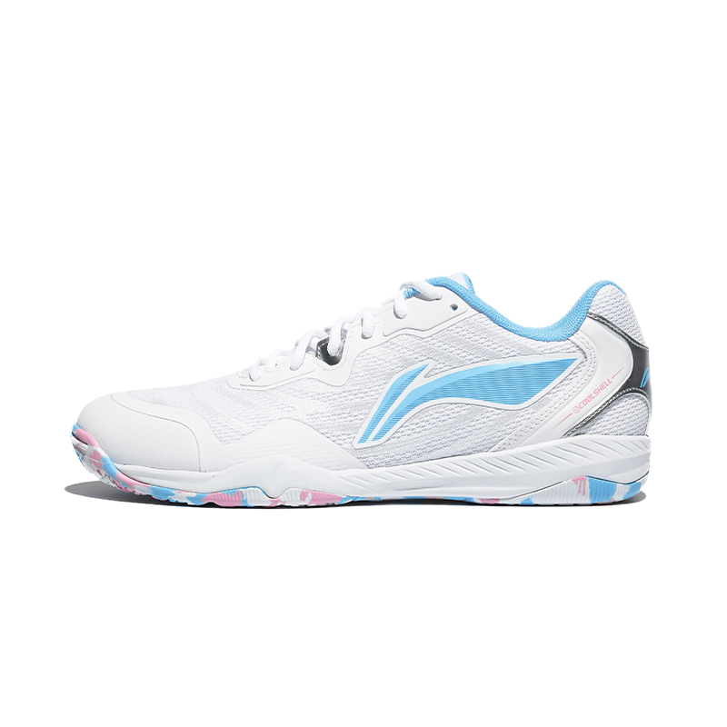 Li-Ning Li Ning Table Tennis Collection Cushioning Slip Resistant Abrasion Resistant Breathable Mid top Table Tennis Shoes