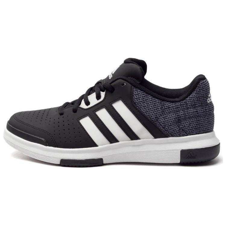 Adidas Adidas Slip Resistant Abrasion Resistant Low top Basketball Shoes Men's Black