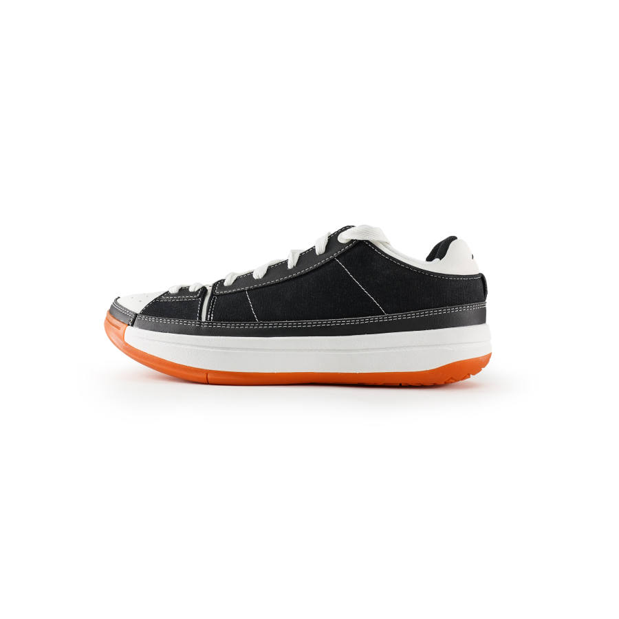 Serious Player Only Easy 1 Slip Resistant Abrasion Resistant Low top Basketball Shoes Unisex Black White