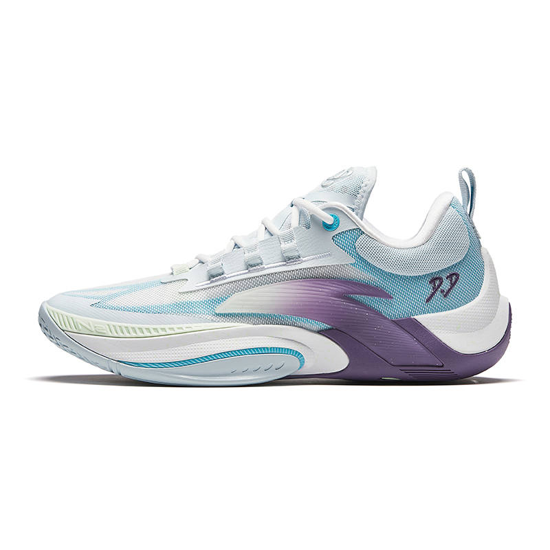 Anta Zap 1 MOP Nitrogen Technology Cushioning, Wear Resistant Low top Basketball Shoes Men's Illusion Blue
