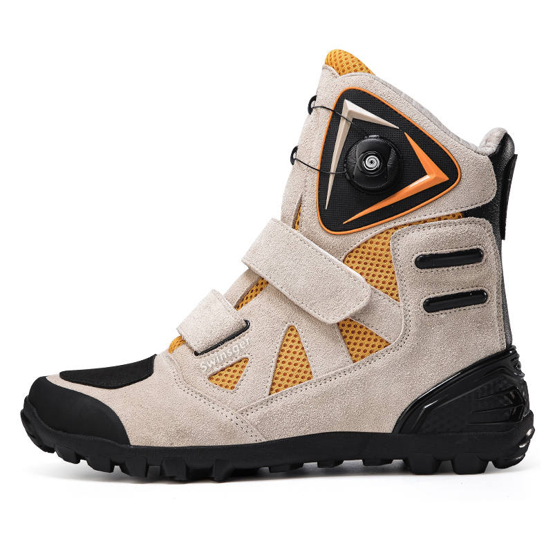 Swinsger Charm Fashion Slip Resistant Slip Resistant High top Cycling Shoes Men's