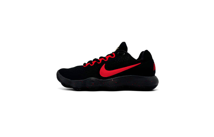 Nike Nike Hyperdunk 2017 Abrasion Resistant Abrasion Resistant Low top Basketball Shoes Men's Black Red