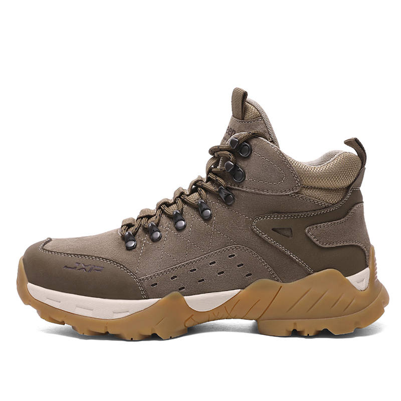 Jeep Comfortable High top Hiking Shoes Men's Khaki