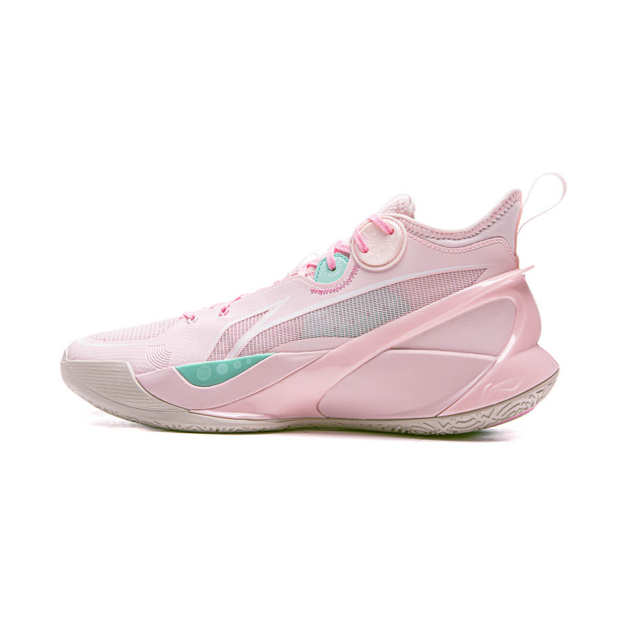 Li-Ning Li Ning SONIC 10 Cherry Blossoms Bloom Game Ready Cushioning Slip Resistant Abrasion Resistant Coverage Support Mid top