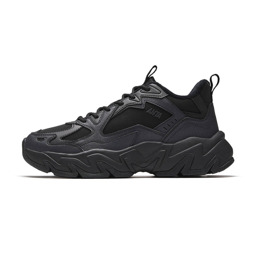 Anta Fleece Lined, Comfortable Versatile Thermal Abrasion Resistant Low top Insulated Shoes Men's