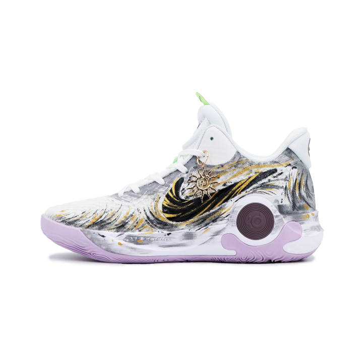 Nike Nike KD Trey 5 IX Mid top Vintage Basketball Shoes Men's Black Gold