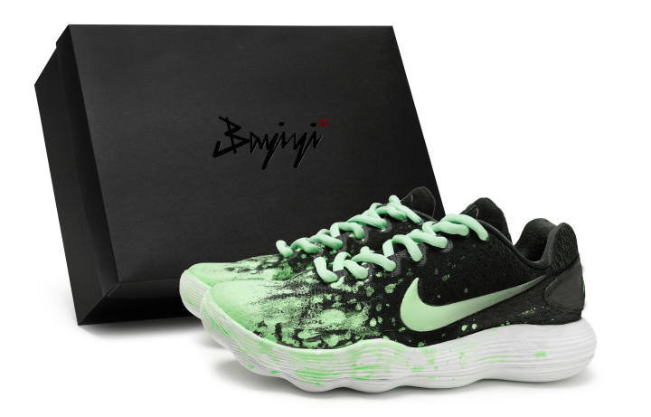 Nike Nike Hyperdunk 2017 811 Manufacturing, Flame Devouring Shadow Blue, Special Shoe Box Abrasion Resistant