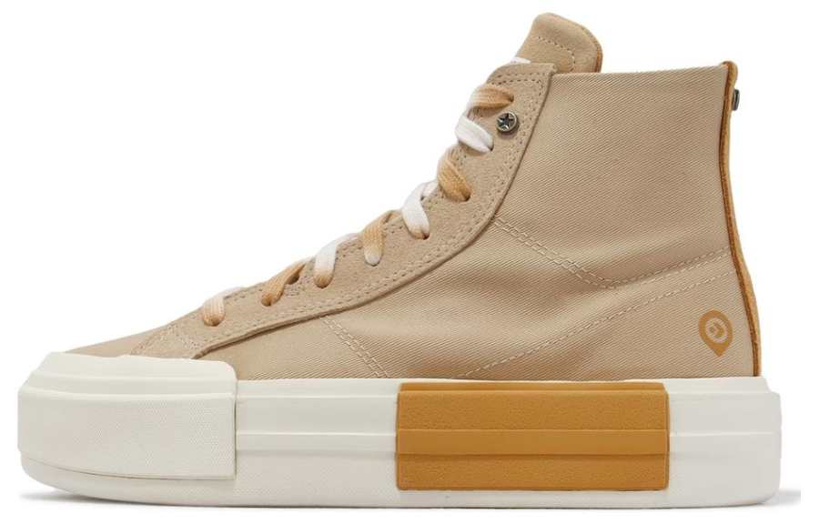 Converse All Star Abrasion Resistant Cushioning High top Canvas Shoes Unisex Brown