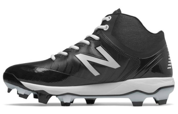 New Balance New Balance 4040 V5 Fabric Comfortable Mid top Training Shoes Men's Black White