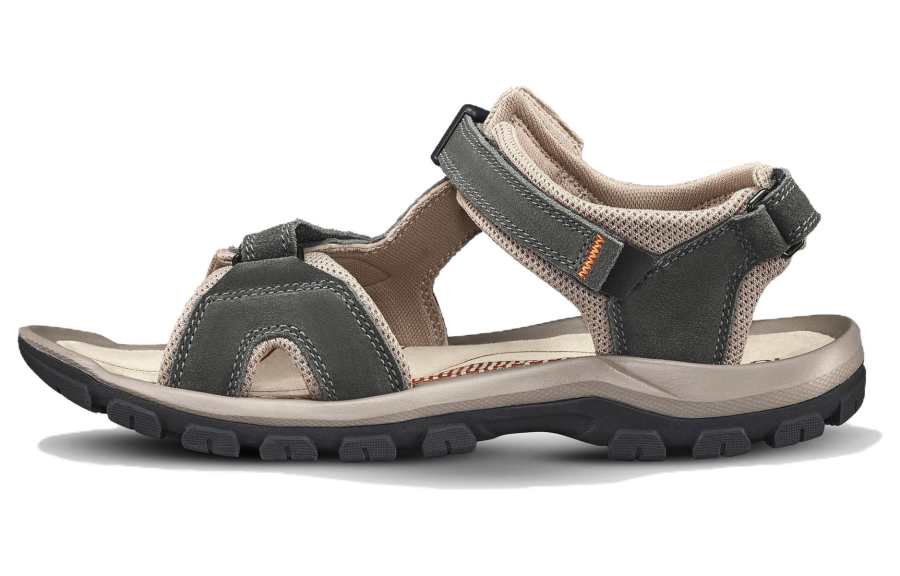 DECATHLON NH500 Suburbs Slip Resistant Abrasion Resistant Beach Sandals Men's Gray
